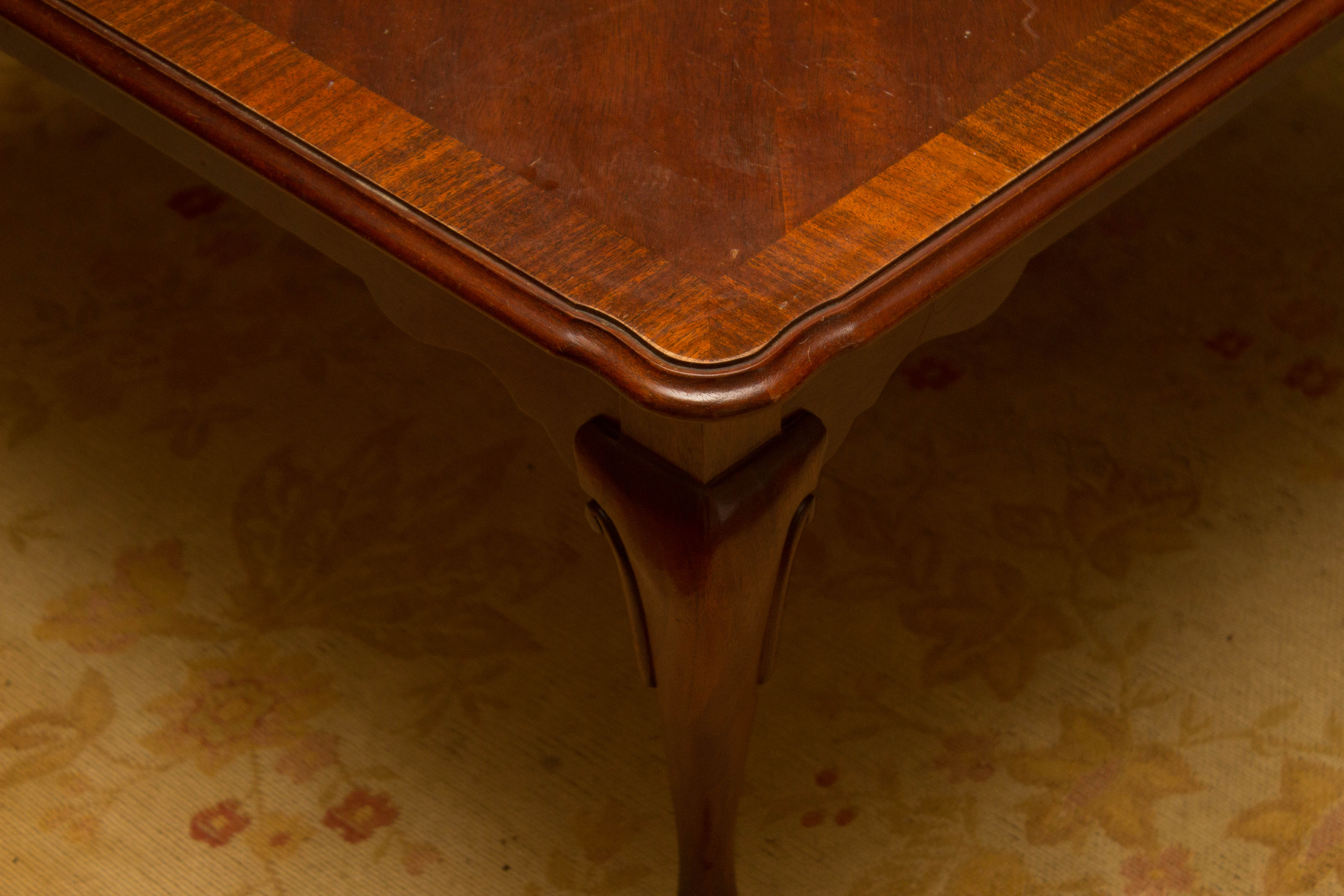 Thomasville Queen Anne Style Coffee Table EBTH